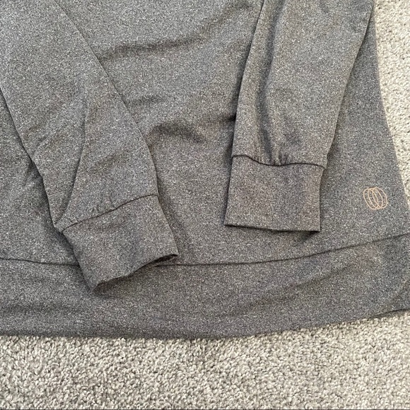 Balance Collection Long-Sleeve Grey Sweatshirt - Picture 6 of 11